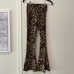 Verge Girl Cotton Leopard Pants